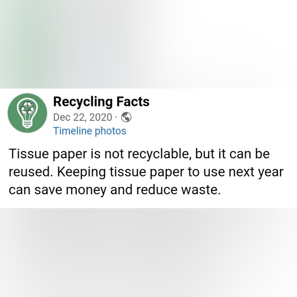 Recycled Tissue - Picture 2 of 2